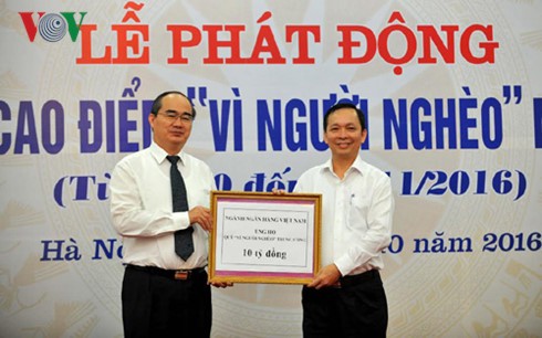 2016 Month for the Poor launched - ảnh 1